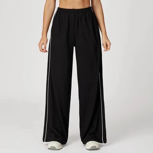 JIA Loose Fit Cargo Sweatpants with Pockets 