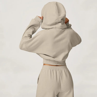JIA Lovely Pink Pullover Hoodie for Outdoorsweatshirts