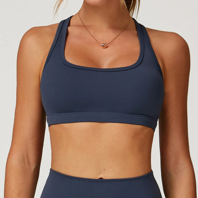 JIA Medium Impact Y Back Sports Bra with Pads
