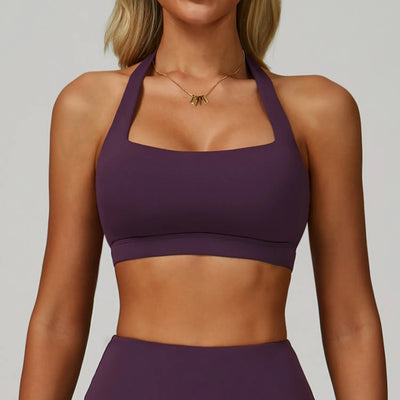 JIA Padded Athletic Bra Halter Bra Tanks