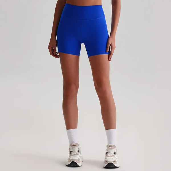 JIA Recycled Brushed Butt Lifting Workout Shorts high waist tummy control shorts