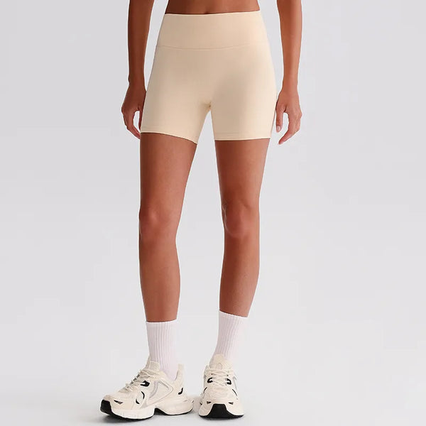 JIA Recycled Butt Lifting Workout Gym Shorts high waist tummy control women's athletic shorts
