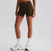 JIA Recycled High Waist Brushed Athletic bike Shorts