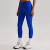 JIA Recycled High Waist Brushed Booty Lifting Yoga Pants fitness leggings-blue