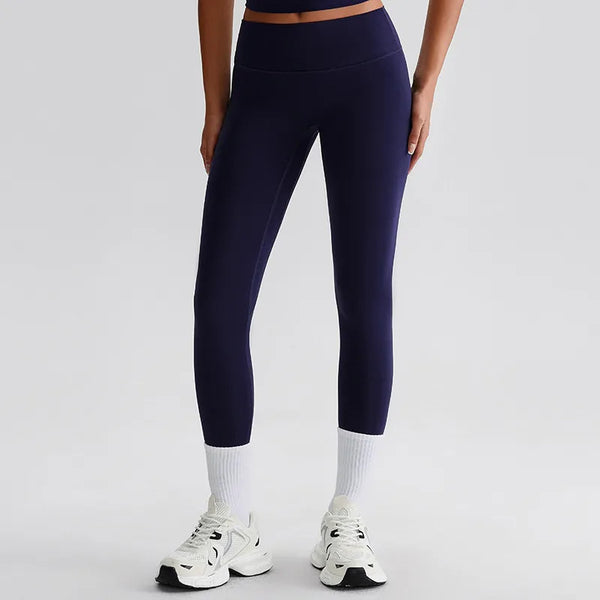 JIA Recycled High Waist Brushed Booty Lifting Yoga Pants tummy control fitness legging
