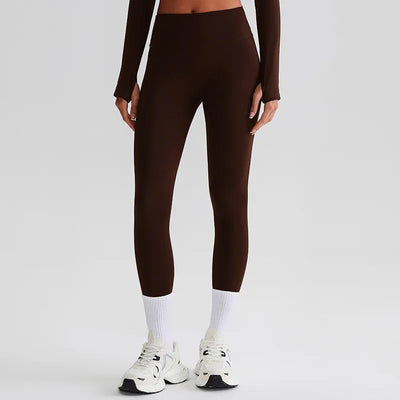 JIA Recycled High Waist Brushed Booty Lifting Yoga Pants tummy control gym fitness legging