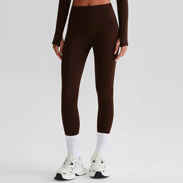 JIA Recycled High Waist Brushed Booty Lifting Yoga Pants tummy control gym fitness legging