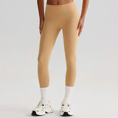 JIA Recycled High Waist Brushed Booty Lifting Yoga Pants tummy control gym fitness leggings