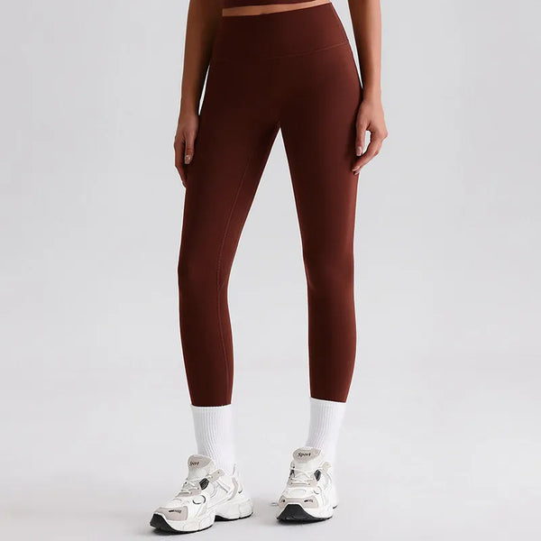 JIA Recycled High Waist Brushed Booty Lifting Yoga Pants tummy control gym legging