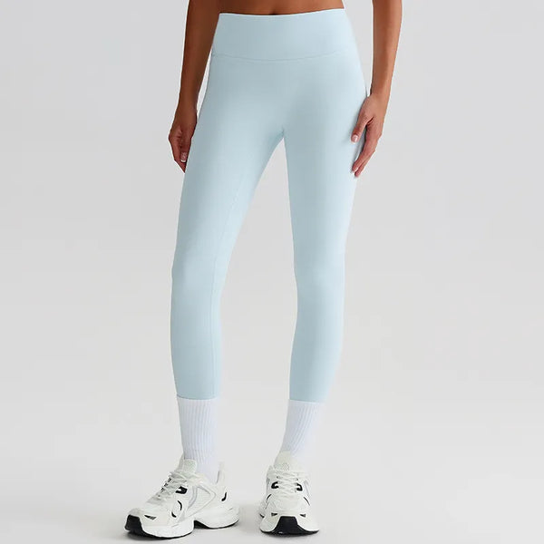 JIA Recycled High Waist Brushed Booty Lifting Yoga Pants tummy control yoga leggings