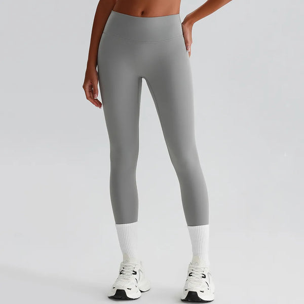 JIA Recycled High Waist Brushed Booty Lifting Yoga Pants tummy control fitness leggings