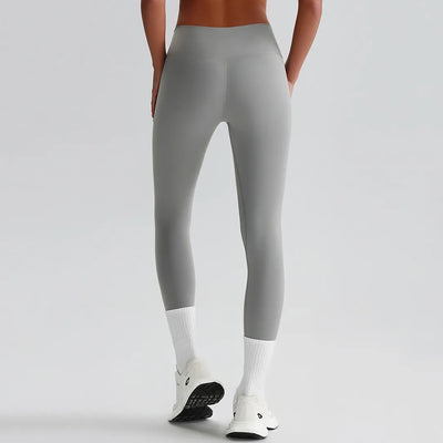 JIA Recycled High Waist Brushed Yoga Leggings-back