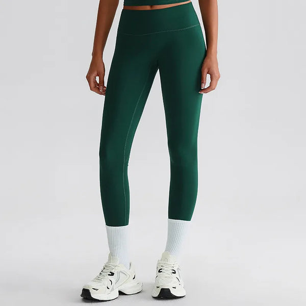 JIA Recycled High Waist Brushed Yoga Leggings athletic wear yoga leggings yoga outfit sets