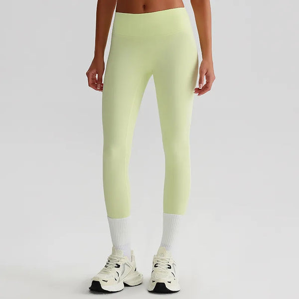 JIA Recycled High Waist Brushed Yoga Leggings female fitness apparel