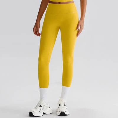 JIA Recycled High Waist Brushed Yoga Leggings quick dry workout apparel yoga pants