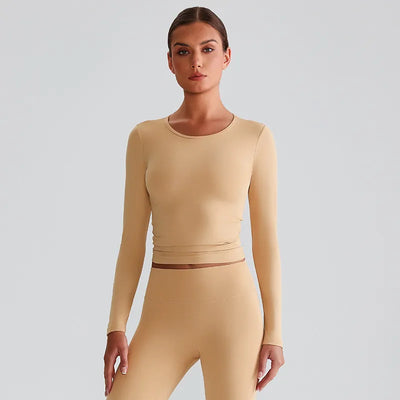 JIA_Recycled_Slim_Fit_Crew_Neck_Yoga_Long_Sleeve_Tops_for_fitness
