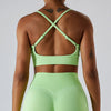 JIA Seamelss Criss Cross Back Sports Bra 