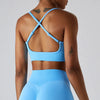 JIA Seamelss Criss Cross Back Sports Bra 