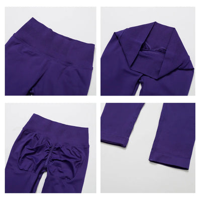 JIA Seamless Booty Lifting Fitness Leggings