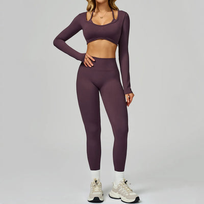 JIA Seamless Booty Lifting Fitness Yoga Pants