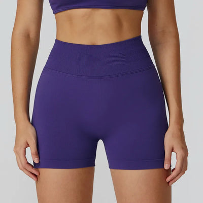 JIA Seamless Booty Lifting Girls Athletic Shorts 