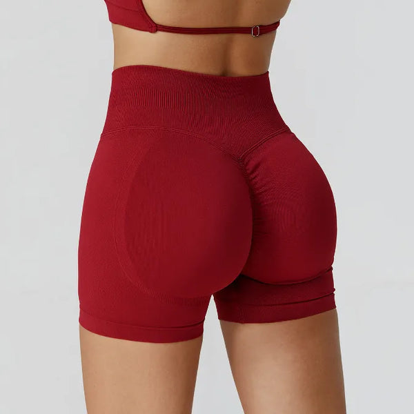 JIA Seamless Booty Lifting Girls Athletic Shorts 