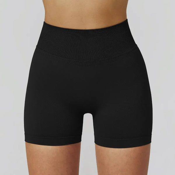 JIA Seamless Booty Lifting Girls Athletic Shorts 