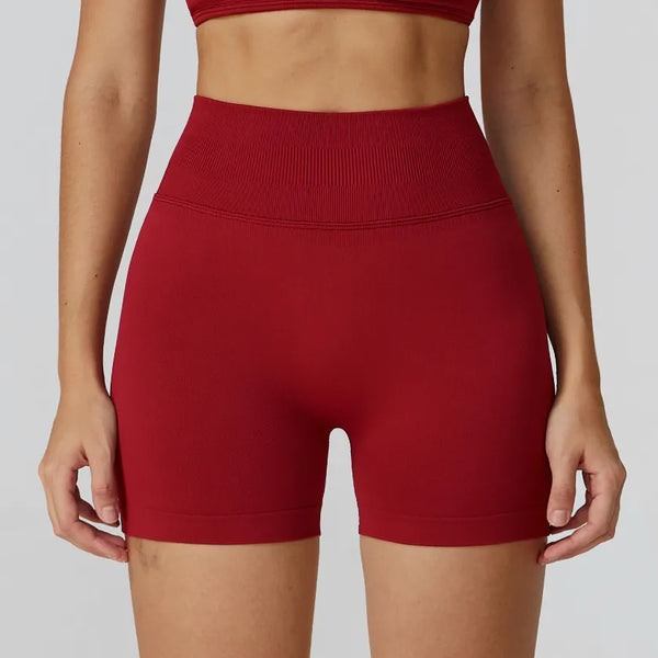 JIA Seamless Booty Lifting Girls Athletic Shorts 