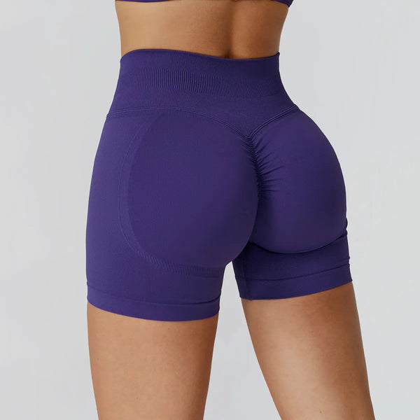 JIA Seamless Booty Lifting Girls Athletic Shorts 