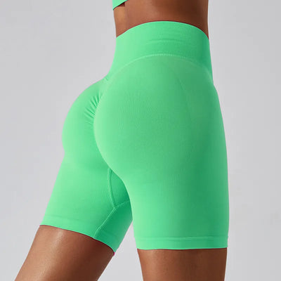 JIA Seamless Running Shorts with Butt Lifting athletic shorts