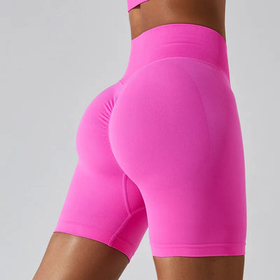 JIA Seamless Running Shorts with Butt Lifting athletic shorts
