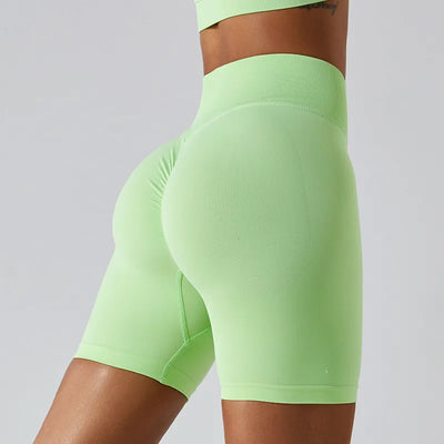 JIA Seamless Running Shorts with Butt Lifting athletic shorts