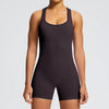 JIA Seamless Short Fitness Jumpsuit for Gym