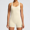 JIA Seamless Short Fitness Jumpsuit for Gym