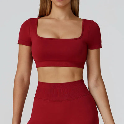 JIA SeamlessSlim Fit Fitness Top for Women