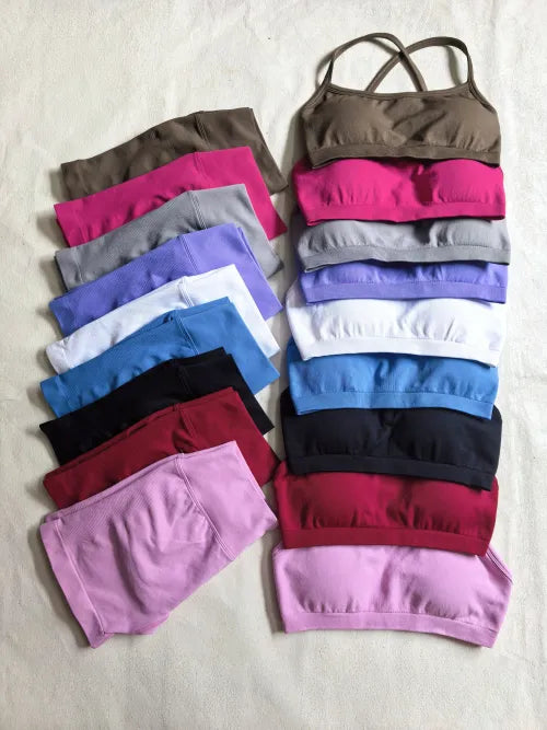 JIA Seamless Workout Clothes 2 Piece Gym Outfits