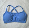 JIA Seamless Workout Clothes 2 Piece Gym Outfits sports bra with pads