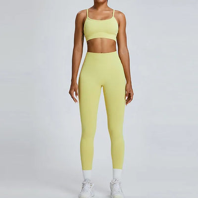 JIA Seamless Yoga Leggings with Butt Lifting