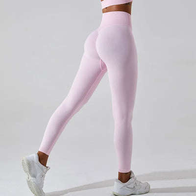 JIA Seamless Yoga Leggings with Butt Lifting fitness yoga pants