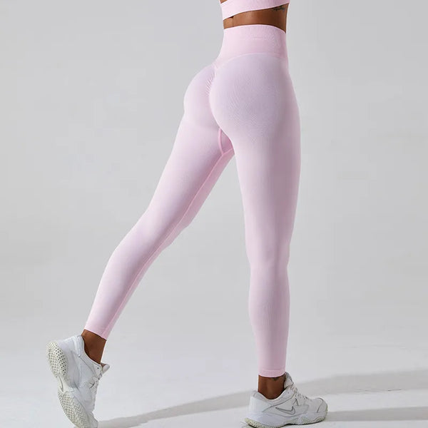JIA Seamless Yoga Leggings with Butt Lifting fitness yoga pants