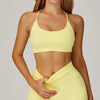 JIA Seamless Yoga Sports Bra with Y-Back