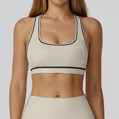 JIA Sports Bra Racerback for Yoga Fitness 