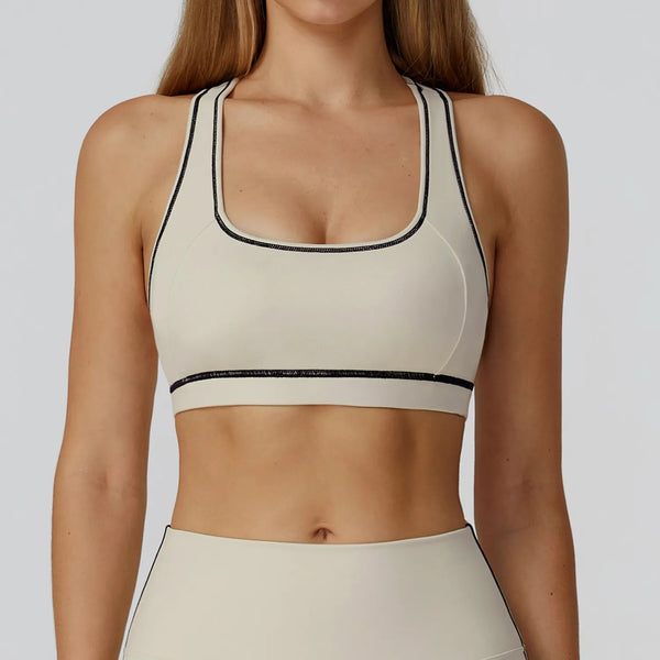 JIA Sports Bra Racerback for Yoga Fitness 
