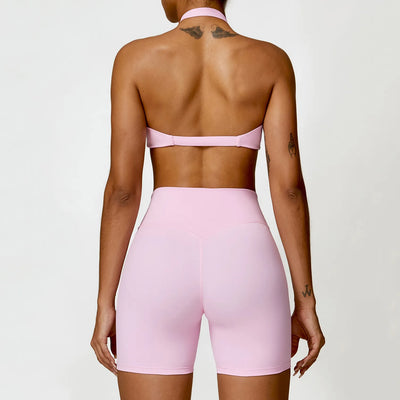 JIA Twist Top Halter Sports Bra
