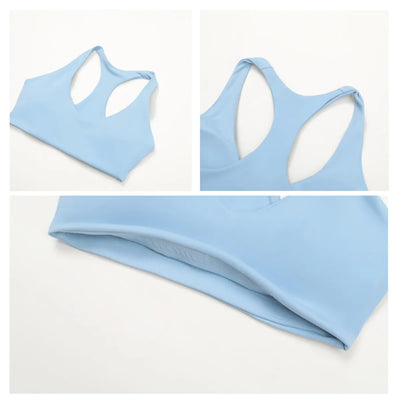 JIA V Neckline Racerback Sports Bra
