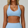 JIA V Neckline Racerback Sports Bra