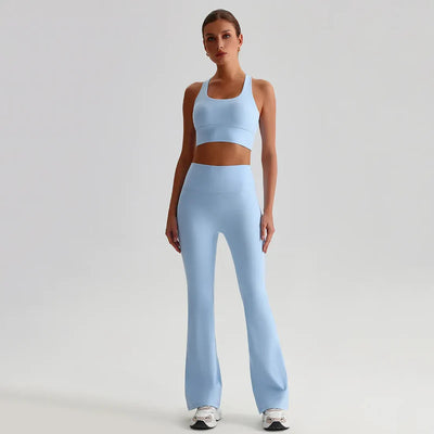 Jiaing Criss Cross Back Yoga Cropped Tank Tops with Pads