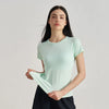 JIA Seamless Breathable Sports Short Sleeve Yoga Tops AD42001