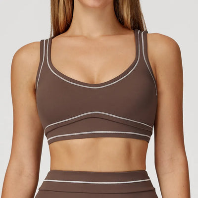 JIA Women Padded Athletic Bra for Fitness ZC7028
