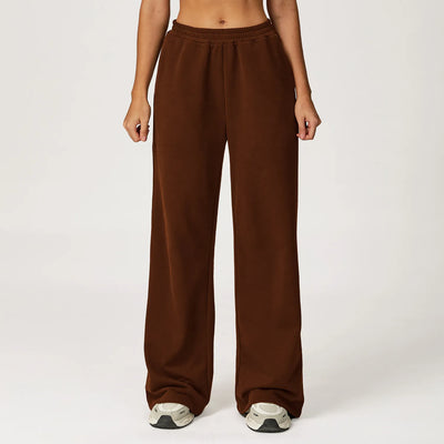 JIA High-Waist Wide-Leg Sweatpants for Women ZC4507